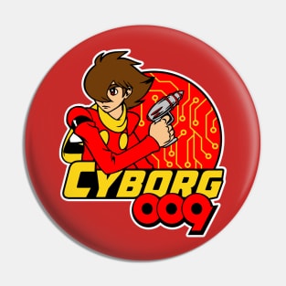 Manga Cyborg Pin