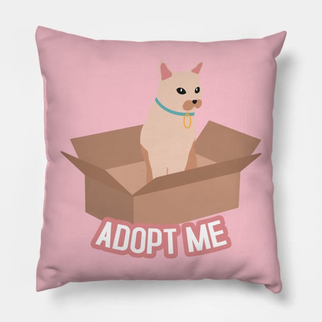 Adopt Me Pillow by Gainy Rainy