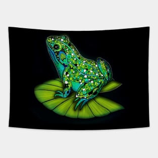 Psychedelic Frog - The Colorado River toad Tapestry