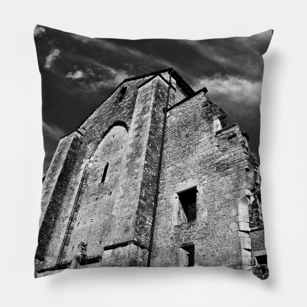 MEDIEVAL is KISSING SKY Pillow by SILVA_CAPITANA