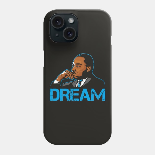 Dr Martin Luther King - Dream Phone Case by Jamie Lee Art