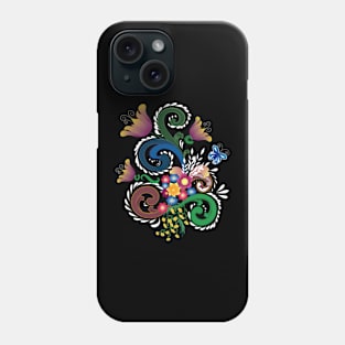 Rosemaling Madness Phone Case