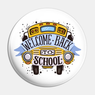 Welcome Back To School Pin