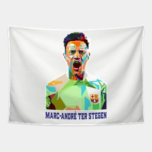 Marc-Andre Ter Stegen Pop Art Tapestry