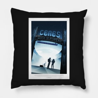 Ceres, Travel Poster Pillow