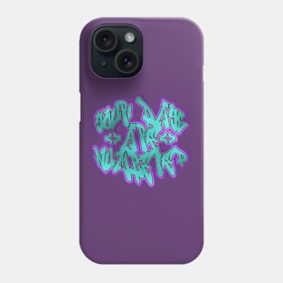 Your days are numbered, cynical humor Phone Case