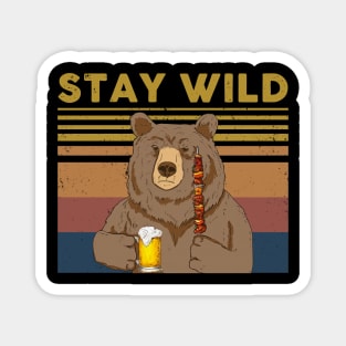 Stay Wild Magnet