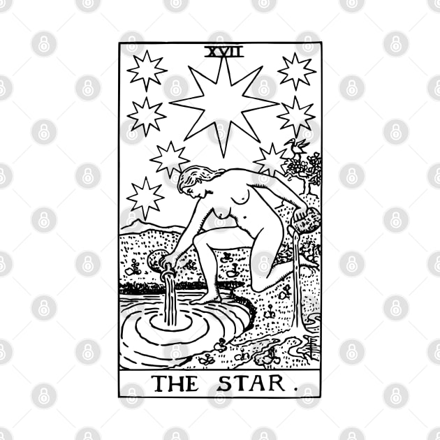 Tarot Card - Star by isstgeschichte