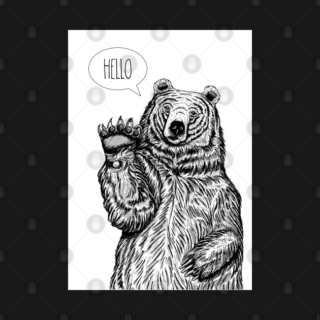 Hello Bear by AdamRegester