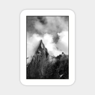 Aiguille du Dru, Valee de Chamonix, France Magnet