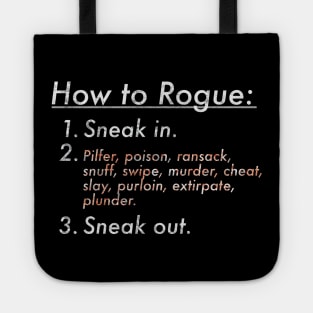 How to Rogue Tote