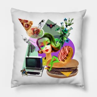 Barbie Thinking Pillow