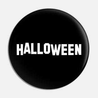 Halloween Sign Pin