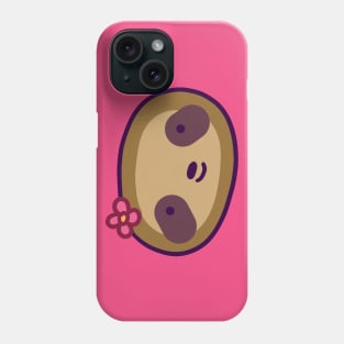 Flower Sloth Face Phone Case