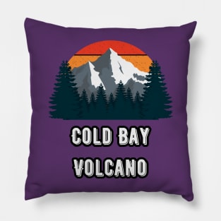 Cold Bay Volcano Pillow