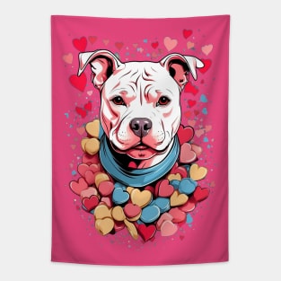 Valentine's Dog Tapestry