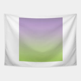 Greyish purple and green color gradient Tapestry