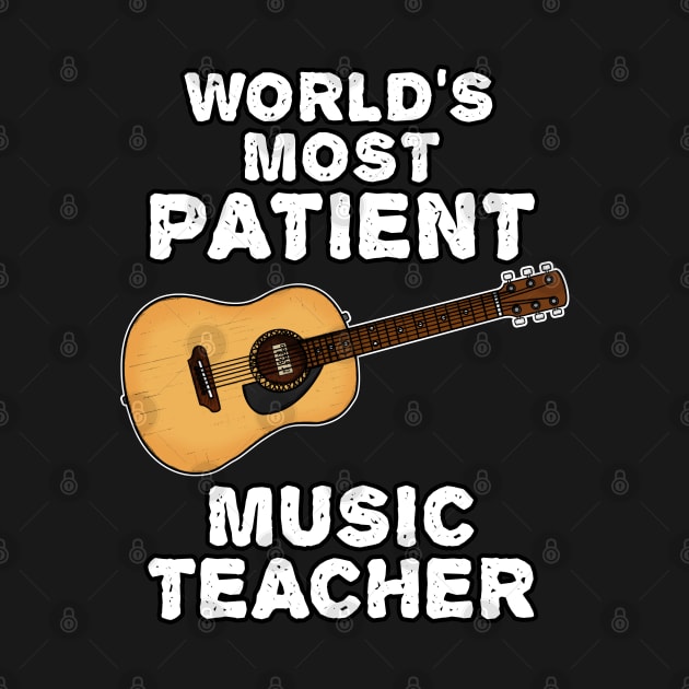 World's Most Patient Music Teacher, Acoustic Guitarist Funny by doodlerob