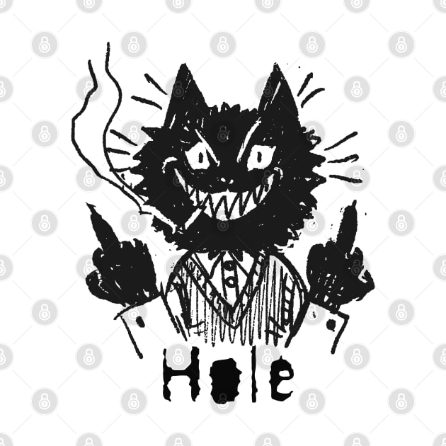 hole and the bad cat by vero ngotak