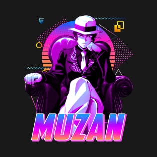 Muzan Kibutsuji Retro Art T-Shirt