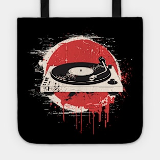 Vintage Turntable Tote