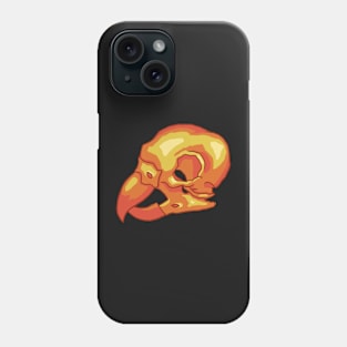 Neon Conure Skull Phone Case