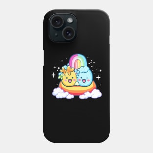 Happy Kawaii Pride Couple Phone Case
