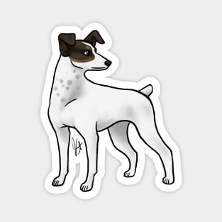 Dog - Japanese Terrier - Tri-Color Magnet