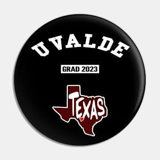 🤠 Uvalde Texas Strong, Graduating 2023, Texas Map, School Spirit Pin