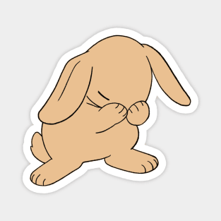 Embarrassed Bun Magnet