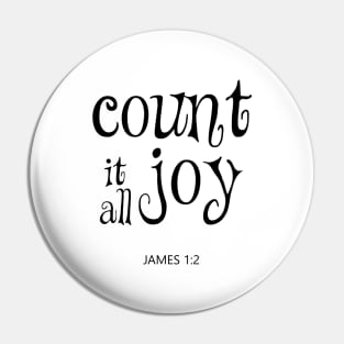 Count it all joy james 1 2 Pin