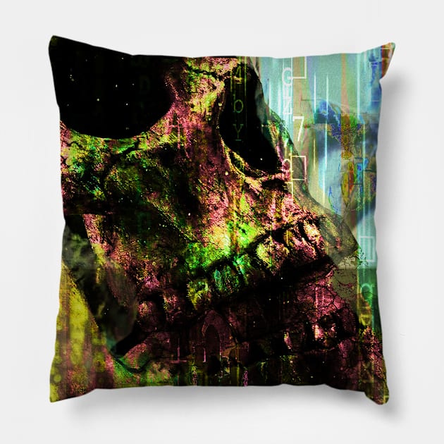 Virtual Putrefaction Pillow by A_Mechanical_Darkness