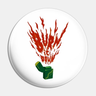 Burn it down Pin