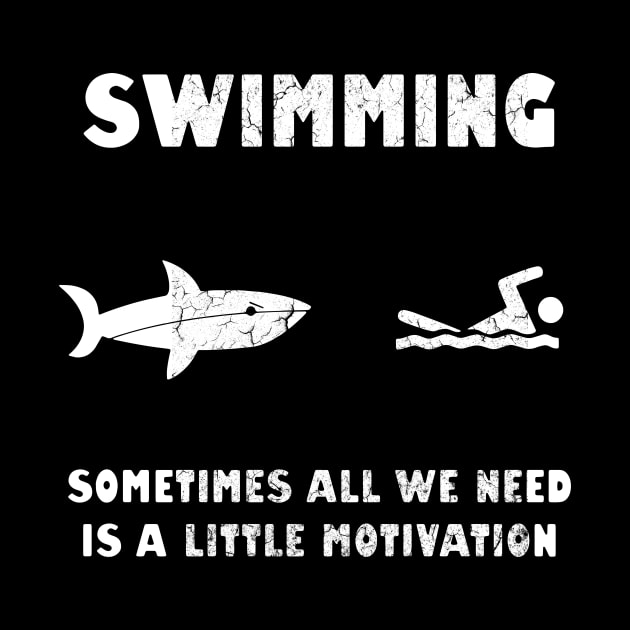 Swimming Sometimes All We need Is A Little Motivation by FreedoomStudio