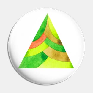 Green triangle Pin