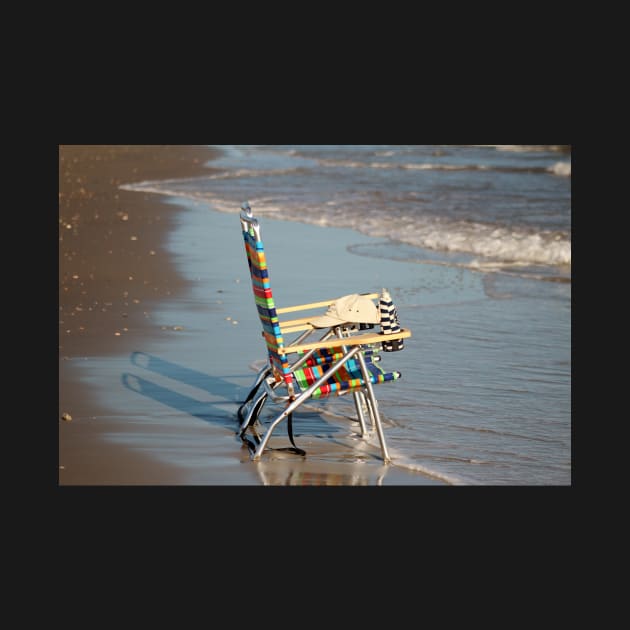 Beach Chairs Waiting by Cynthia48