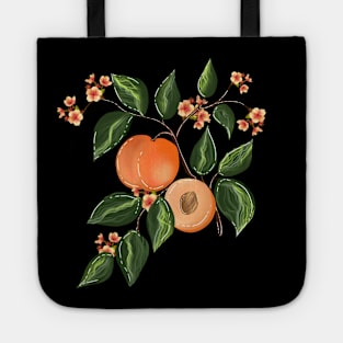 Peach pattern 6 Tote