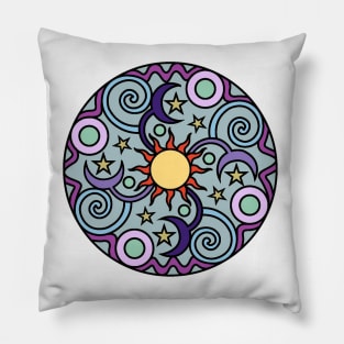 Moon and Stars Pillow