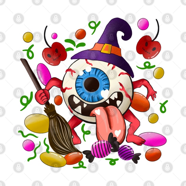 Eyeball Candy Monster by Rise And Design