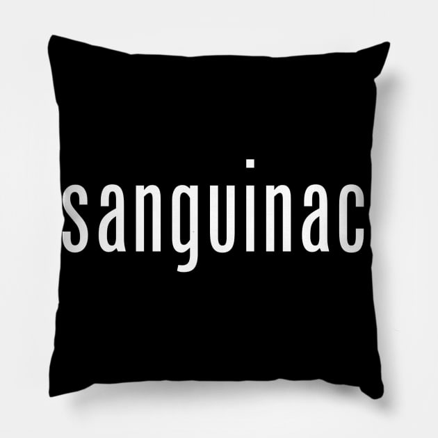 got sanguinaccio? T-shirt Pillow by TonyMangia