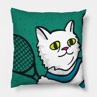 Tennis Cat Pillow