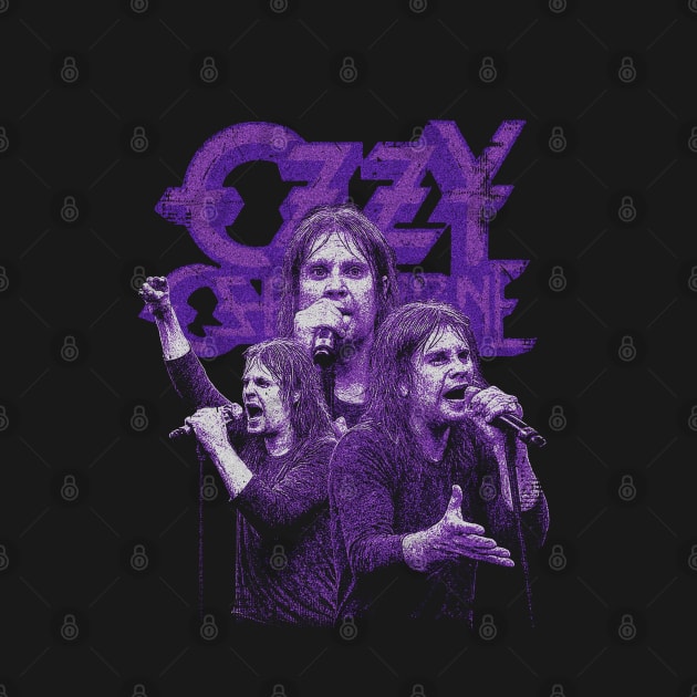 Music Series: No Rest for Ozzy Osbourne – Vintage Bootleg Metal on Black