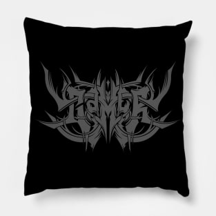 Gamer (gray) Pillow