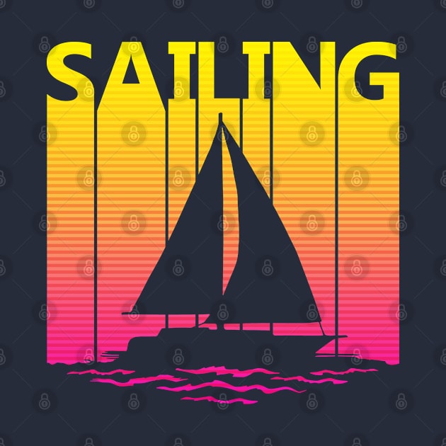 Vintage Retro Sailing Gift by GWENT