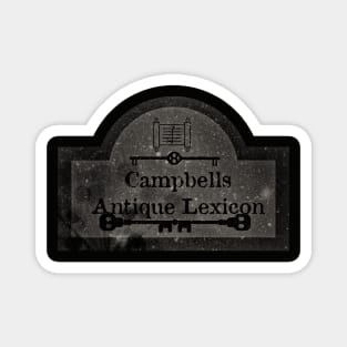 Campbell's Antique Lexicon Magnet