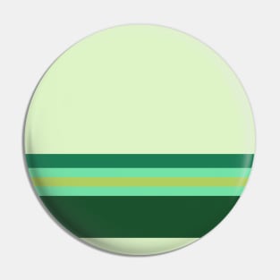 A fantastic unity of Salem, Seafoam Blue, Very Light Green, Cal Poly Pomona Green and Light Olive stripes. Pin