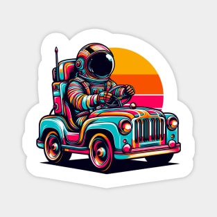 Funny Astronaut Magnet