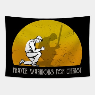 Prayer Warriors For Christ Tapestry