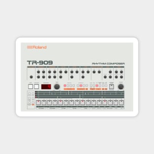 Roland TR-909 Rhythm Composer Magnet