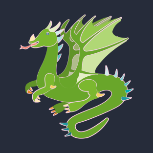 Adorable Green Dragon T-Shirt